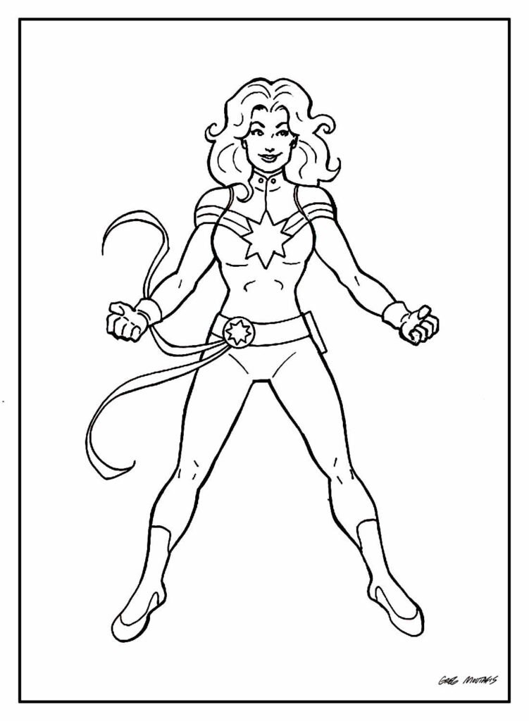 desenhos da capita marvel para colorir 14 desenhos da capita marvel para colorir 14