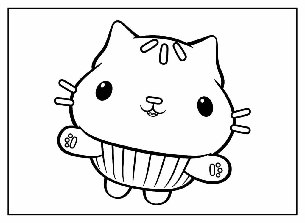 desenhos da casa magica da gabby para colorir 10