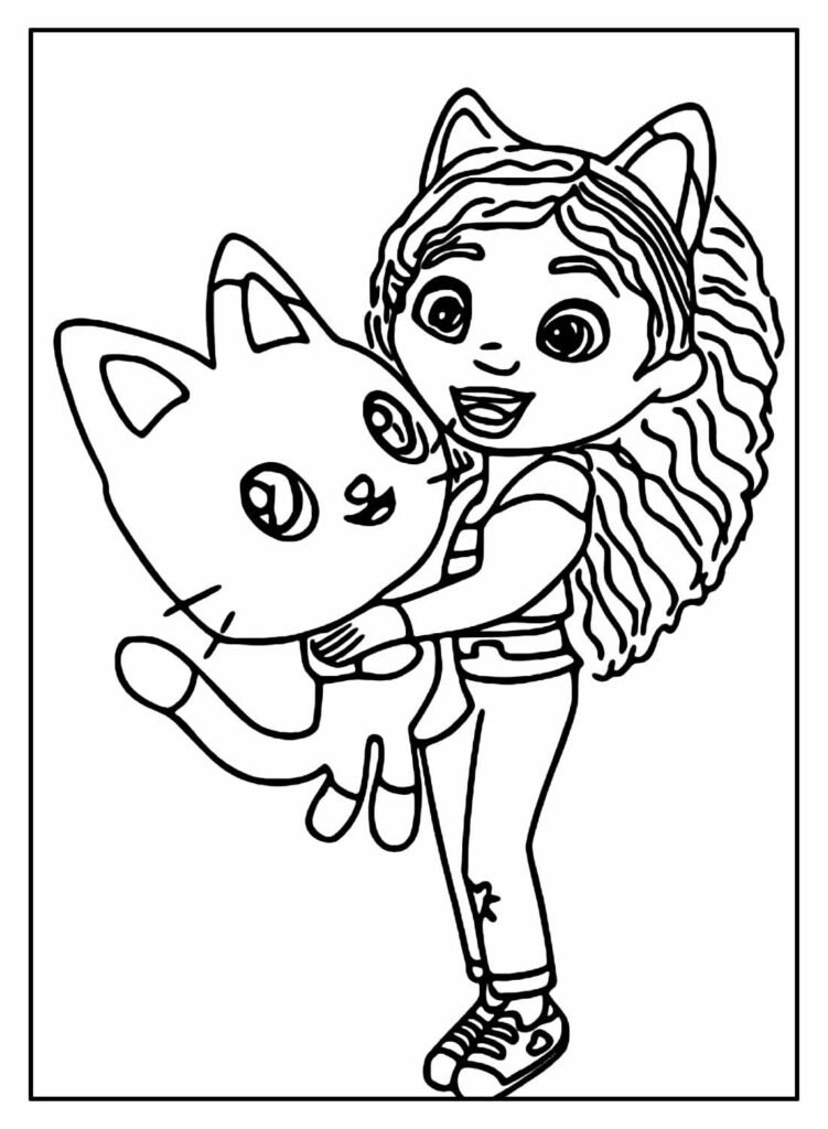 desenhos da casa magica da gabby para colorir 17