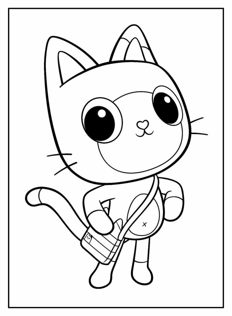 desenhos da casa magica da gabby para colorir 2
