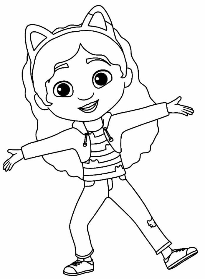 Desenhos da Casa Mágica da Gabby para Colorir e Imprimir - Aprender a ...