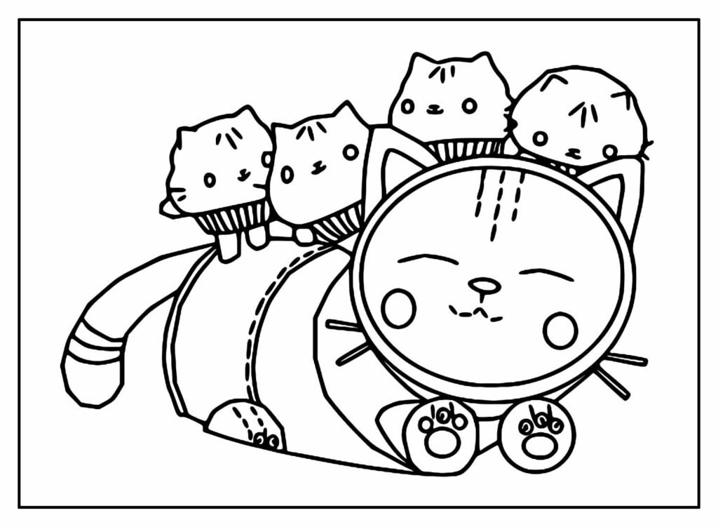 desenhos da casa magica da gabby para colorir 25