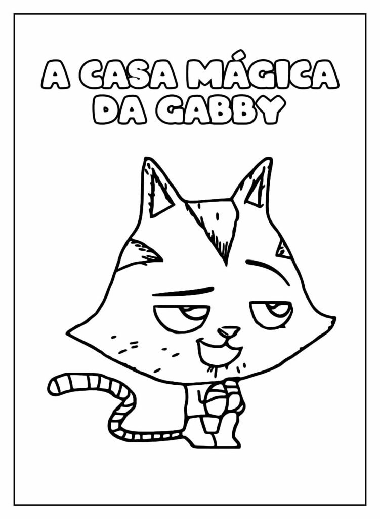 desenhos da casa magica da gabby para colorir 30