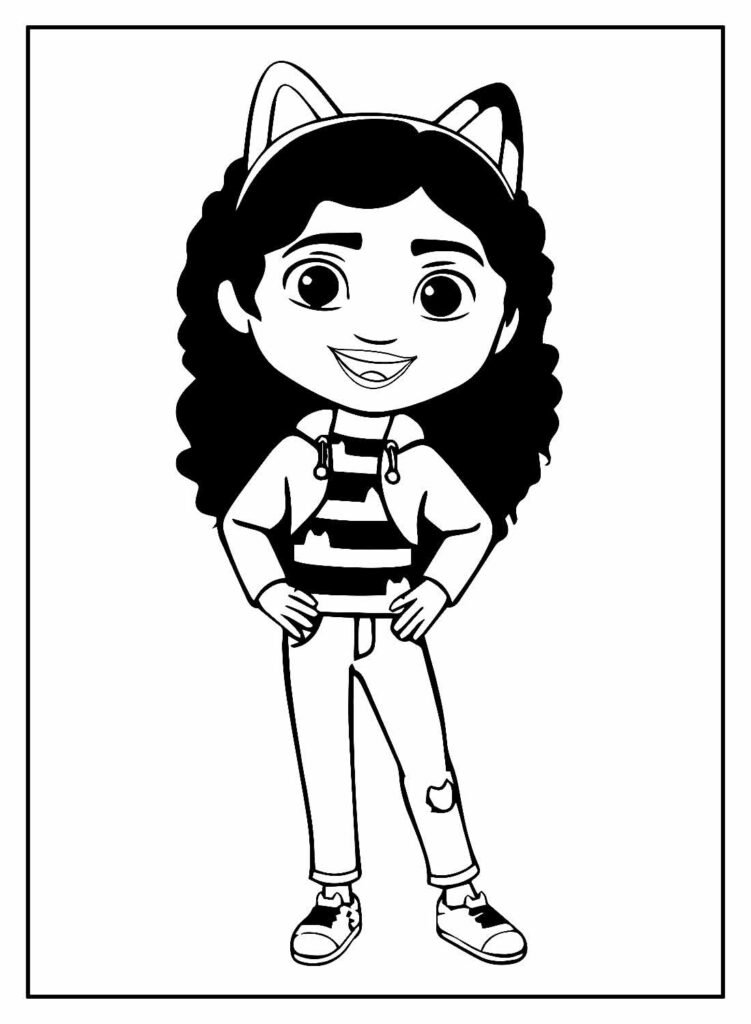desenhos da casa magica da gabby para colorir 36