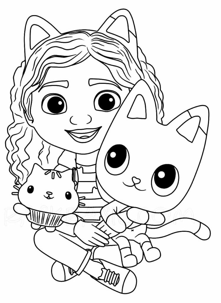 desenhos da casa magica da gabby para colorir 38