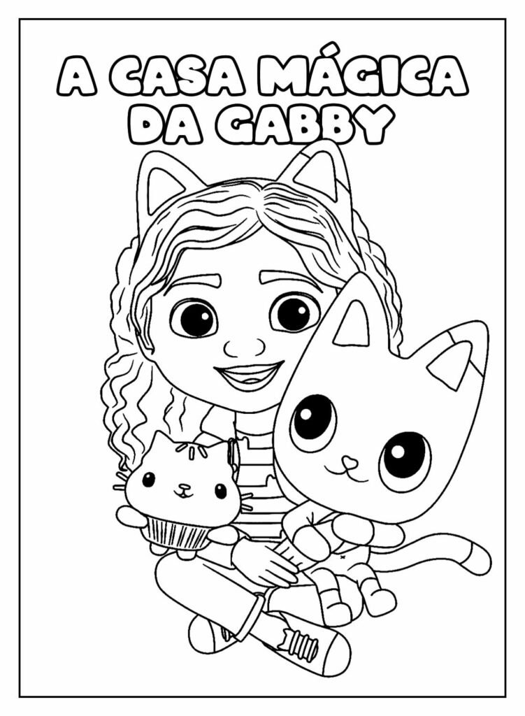 desenhos da casa magica da gabby para colorir 39
