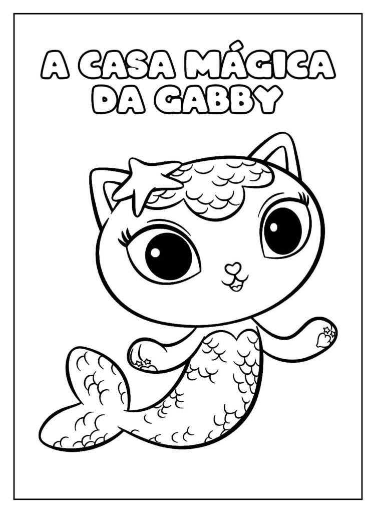 desenhos da casa magica da gabby para colorir 7