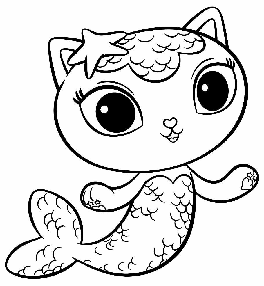 desenhos da casa magica da gabby para colorir 8