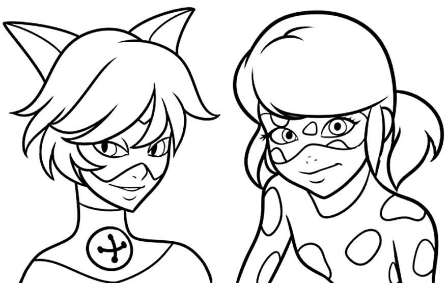 desenhos da ladybug e cat noir 14