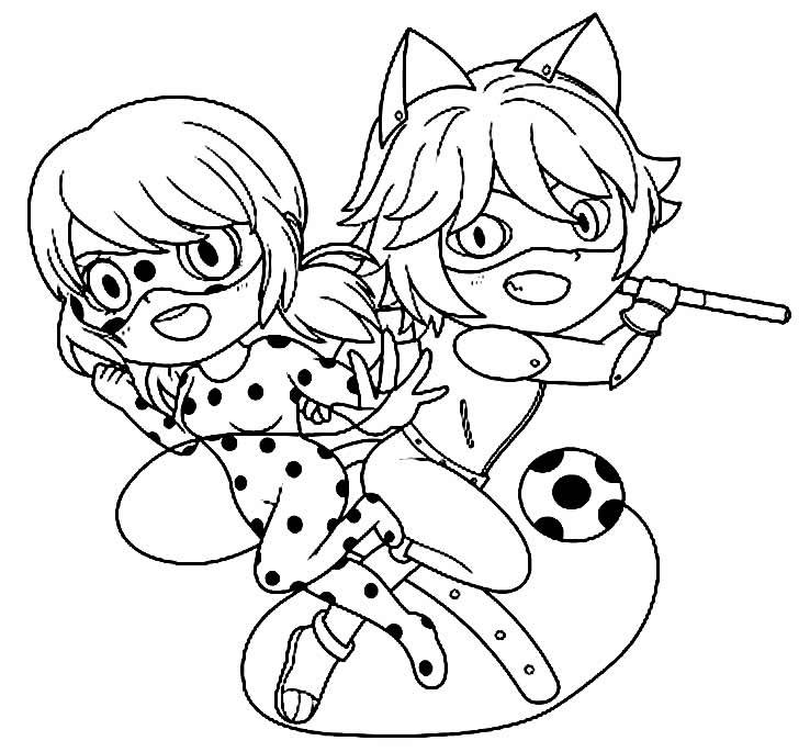 desenhos da ladybug e cat noir 6