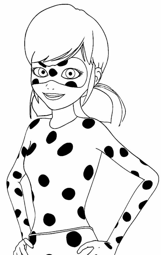 desenhos da ladybug para pintar e colorir 11