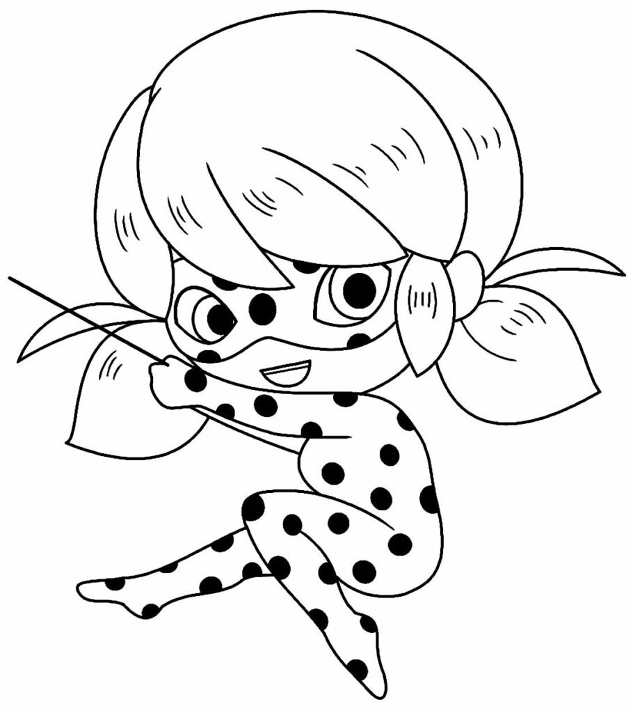 desenhos da ladybug para pintar e colorir 12