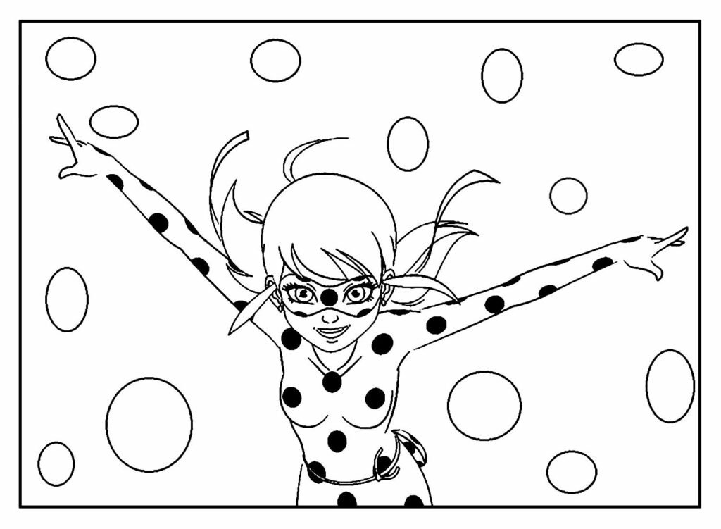 desenhos da ladybug para pintar e colorir 17