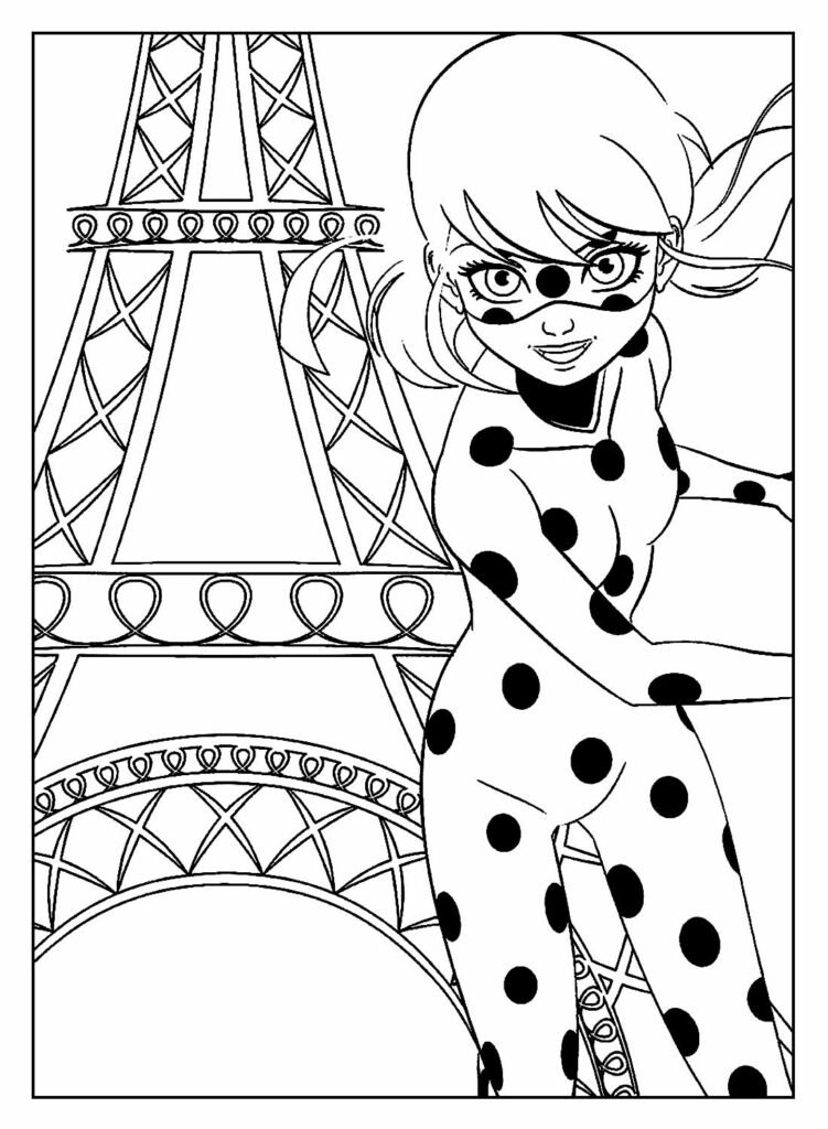 desenhos da ladybug para pintar e colorir 25