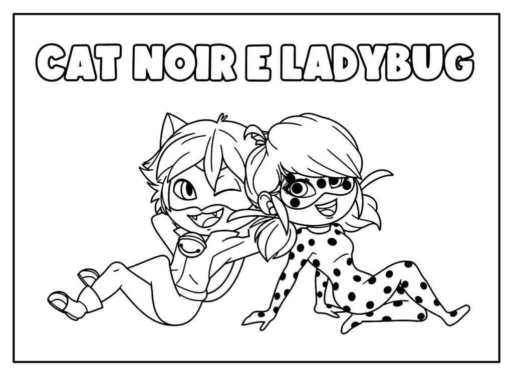 desenhos da ladybug para pintar e colorir 34