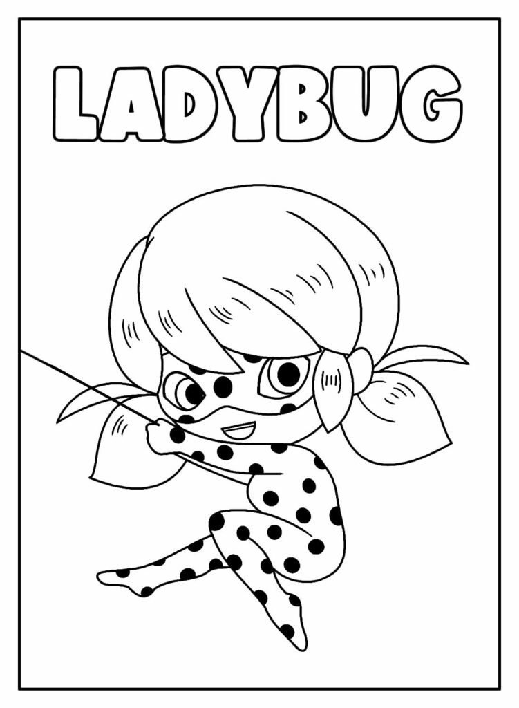desenhos da ladybug para pintar e colorir 37