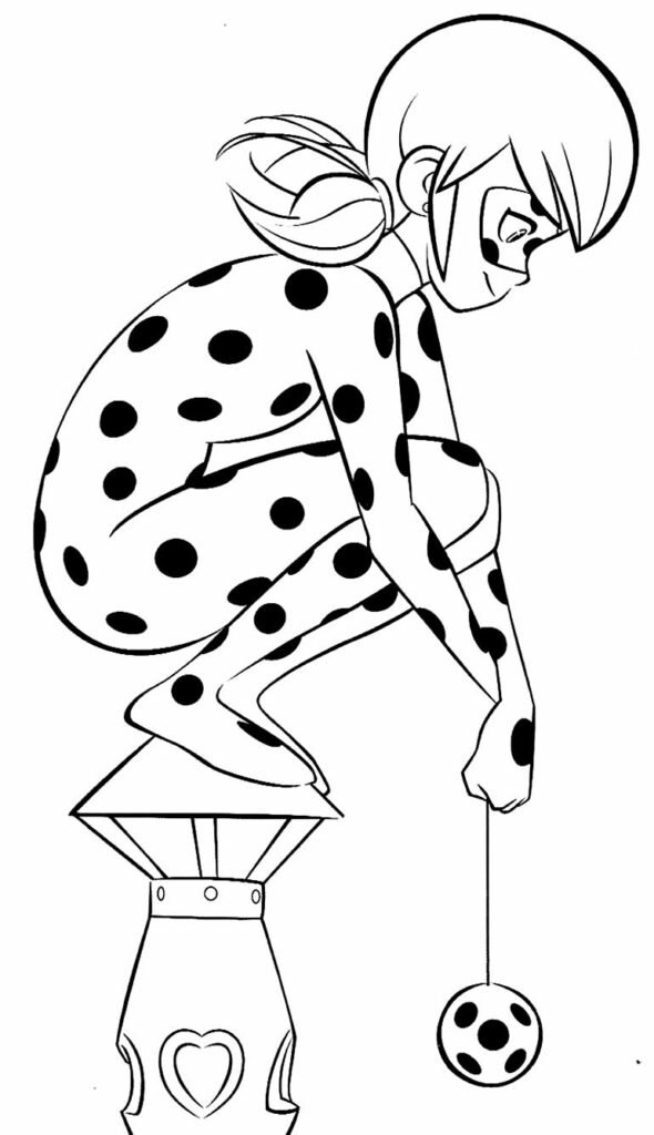 desenhos da ladybug para pintar e colorir 6