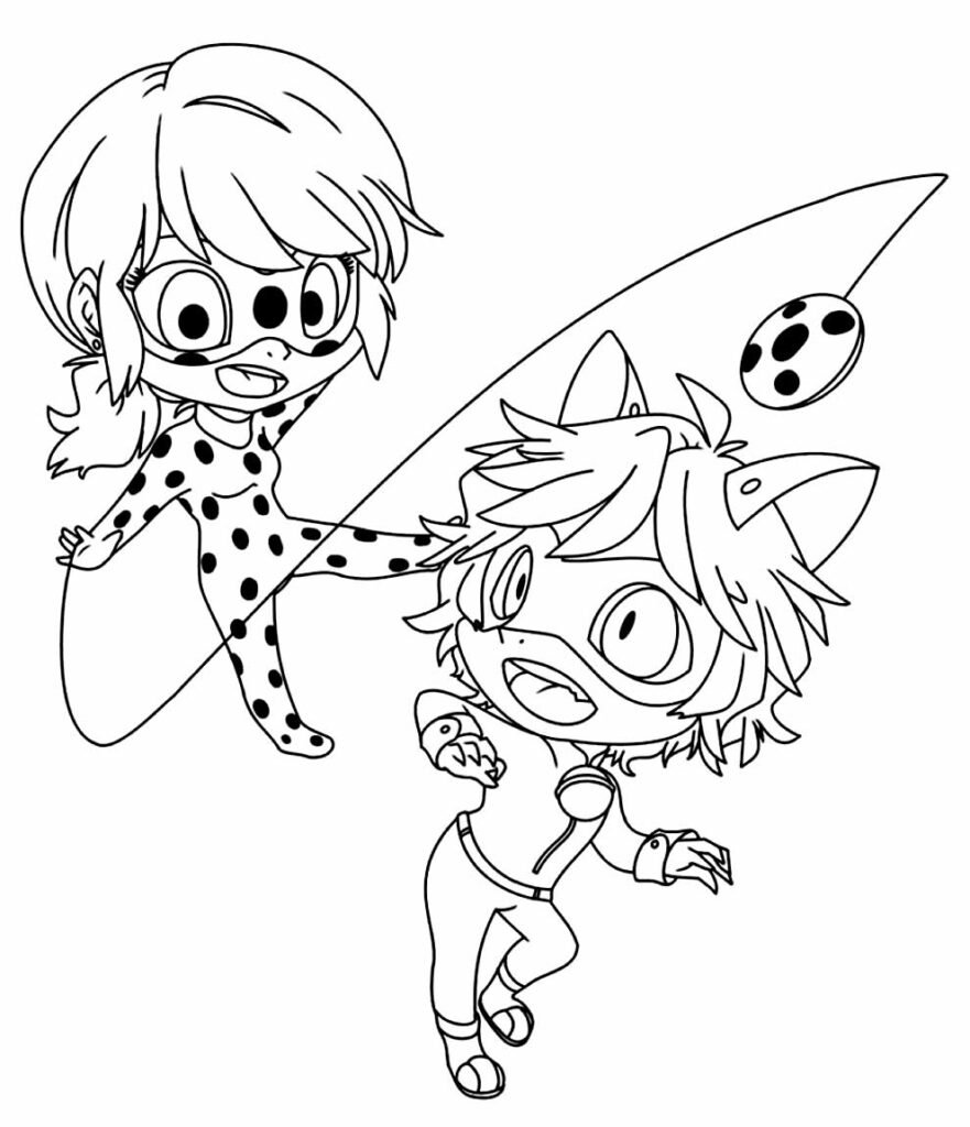 desenhos da ladybug para pintar e colorir 8