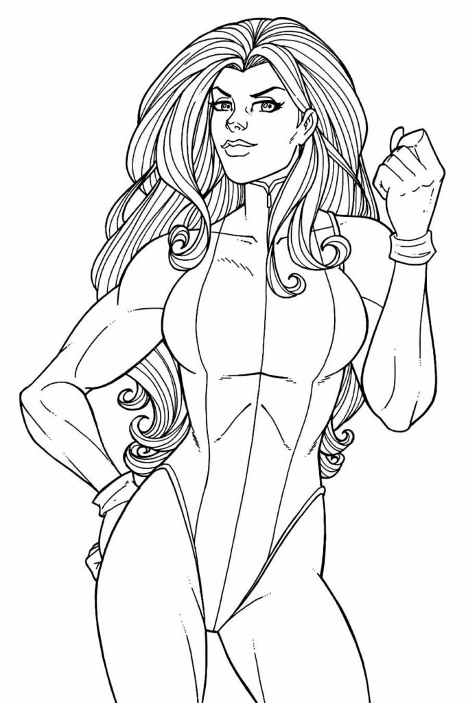 desenhos da mulher hulk para colorir 2 desenhos da mulher hulk para colorir 2
