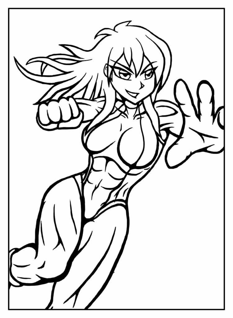 desenhos da mulher hulk para colorir 22