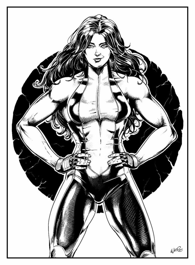 desenhos da mulher hulk para colorir 29