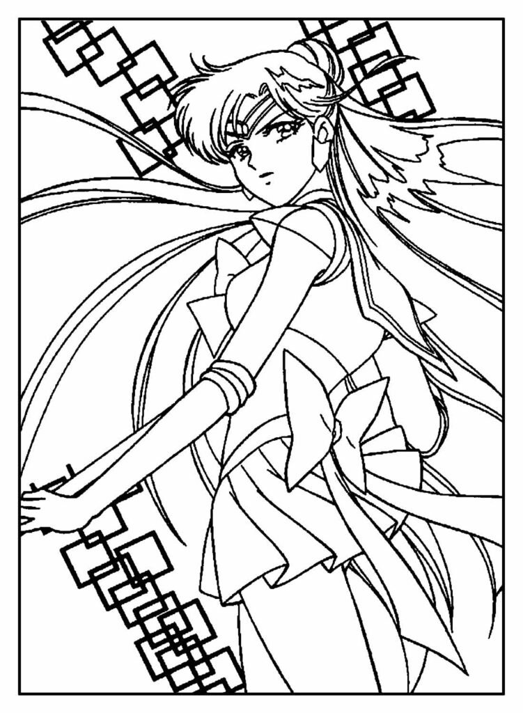 desenhos da sailor moon para colorir 34