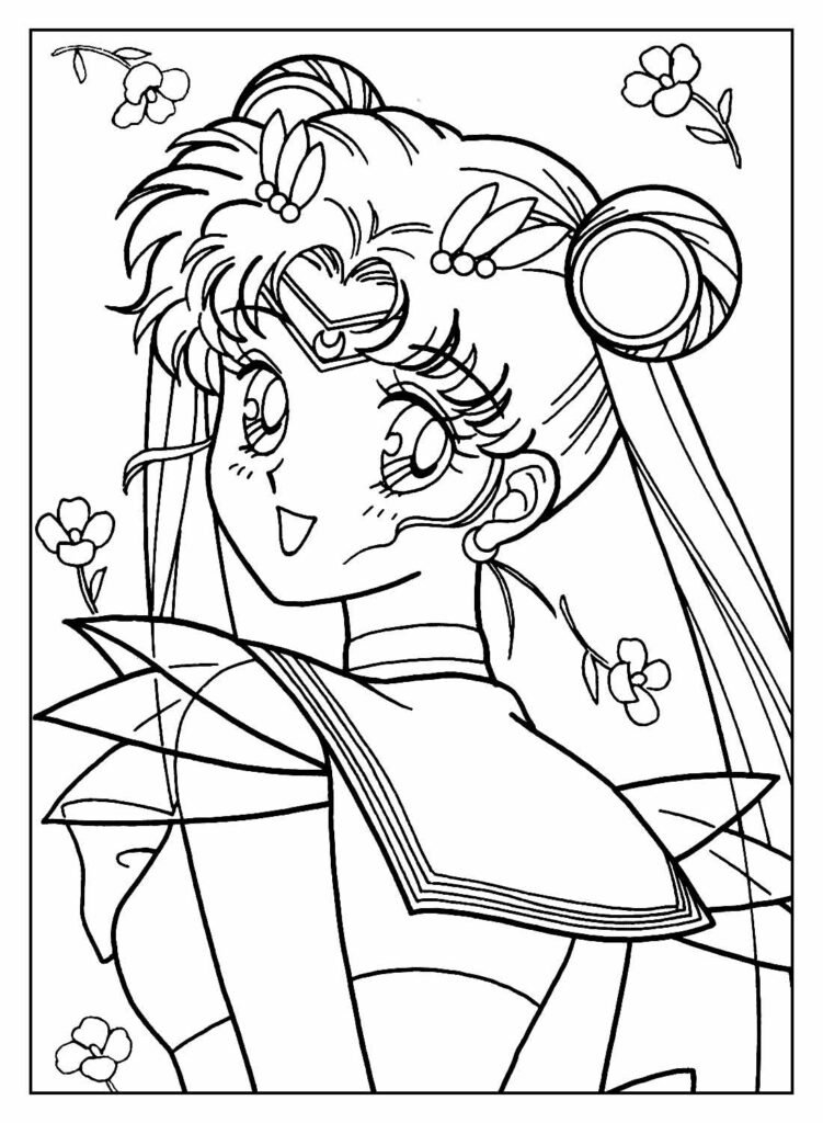 desenhos da sailor moon para colorir 44