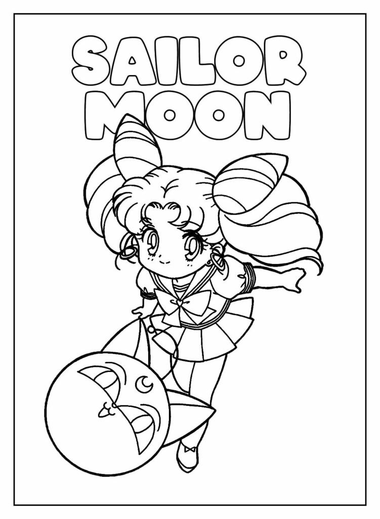 desenhos da sailor moon para colorir 48