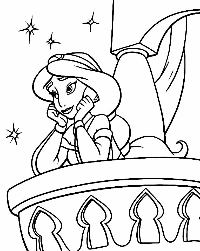 desenhos de aladin para colorir 7