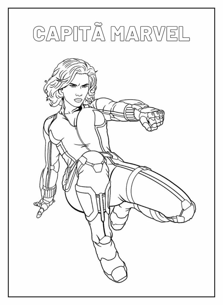 desenhos de avengers para colorir 13