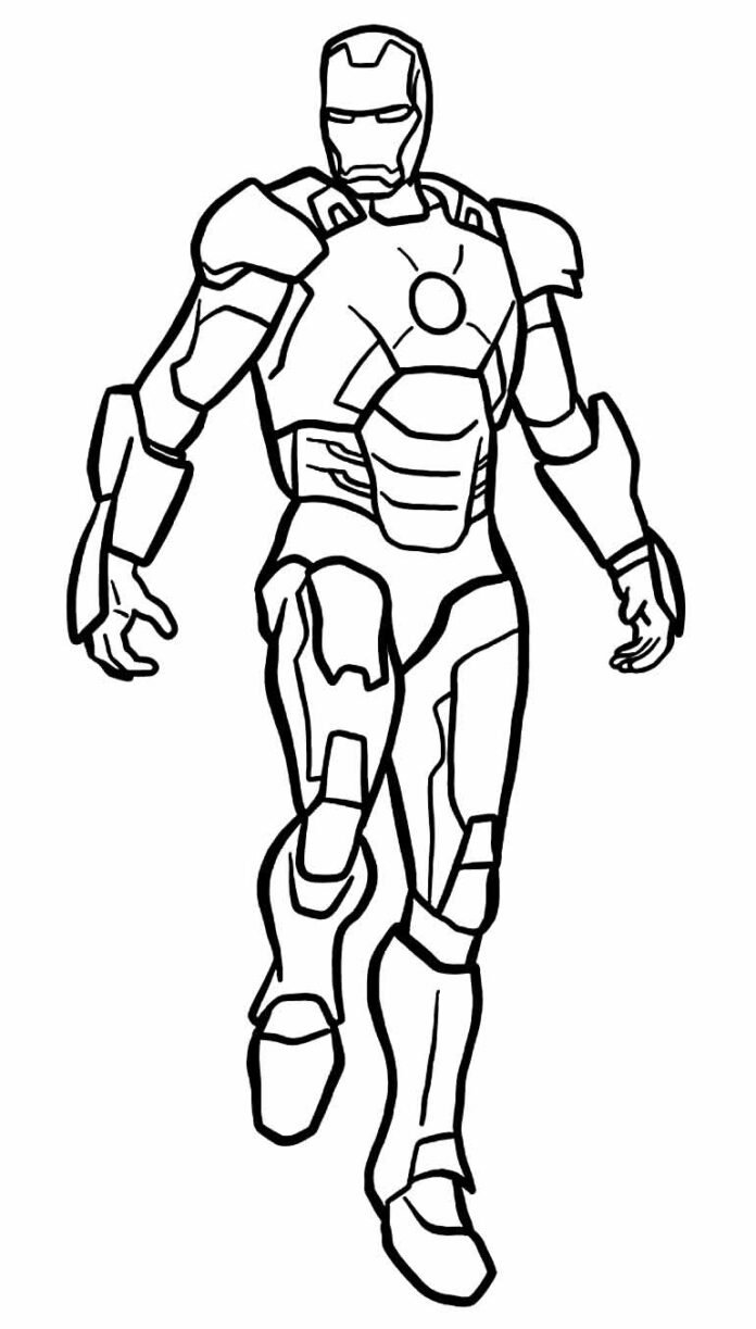 Desenhos dos Vingadores para Colorir e Imprimir - Aprender a Desenhar