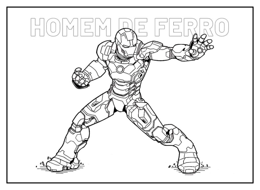 desenhos de avengers para colorir 35