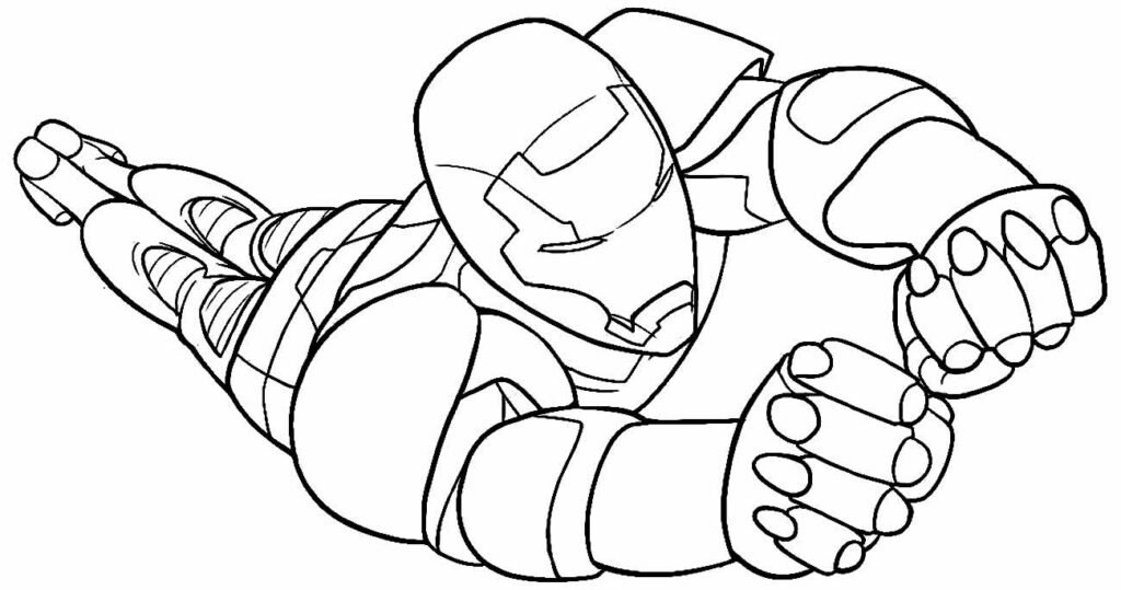 desenhos de avengers para colorir 37