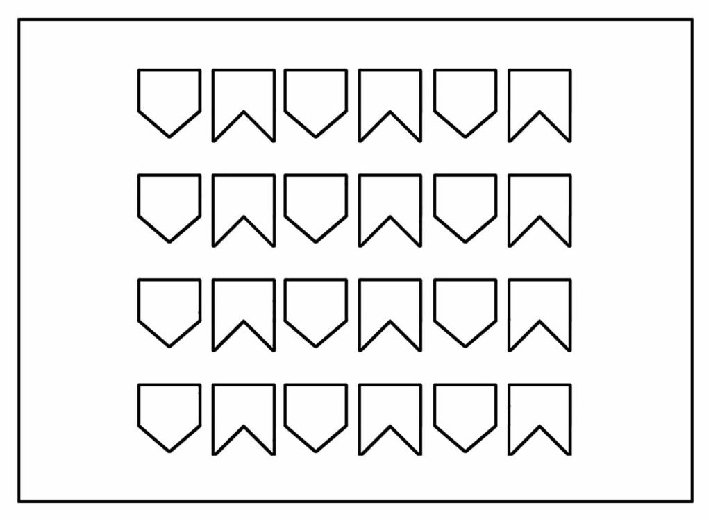 desenhos de bandeirinhas juninas para colorir 14 desenhos de bandeirinhas juninas para colorir 14