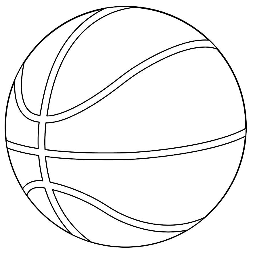 desenhos de basquete para colorir 10