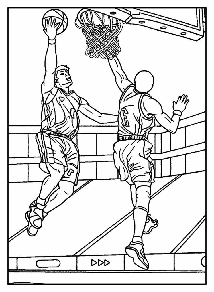desenhos de basquete para colorir 16 1