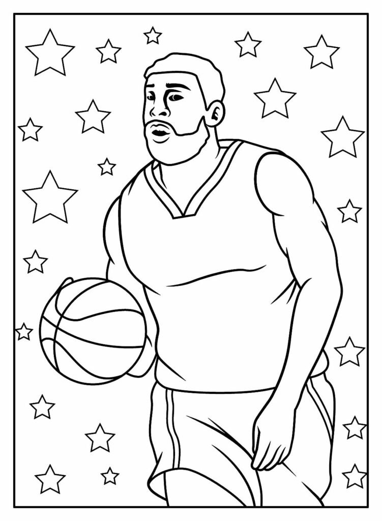 desenhos de basquete para colorir 17 1