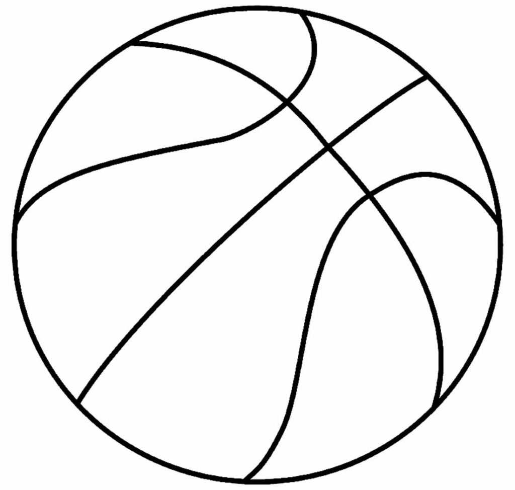 desenhos de basquete para colorir 7