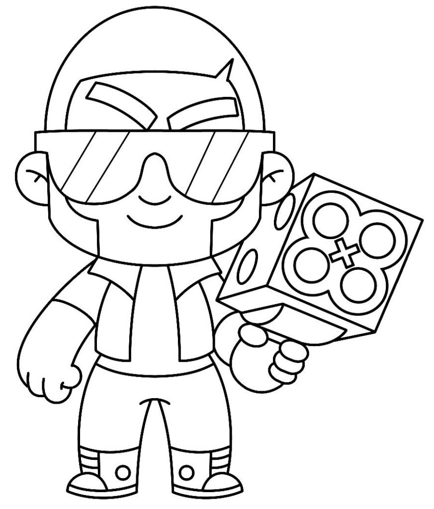desenhos de brawl stars 13