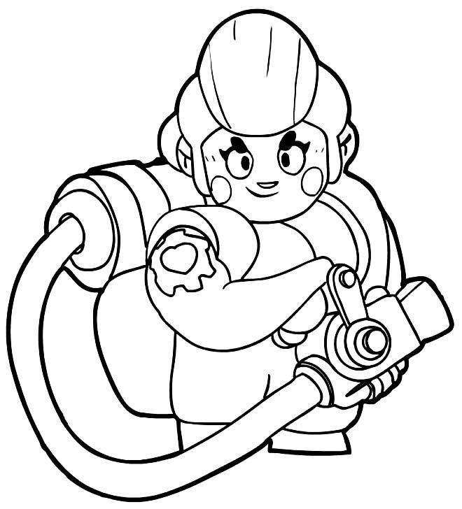 desenhos de brawl stars 16