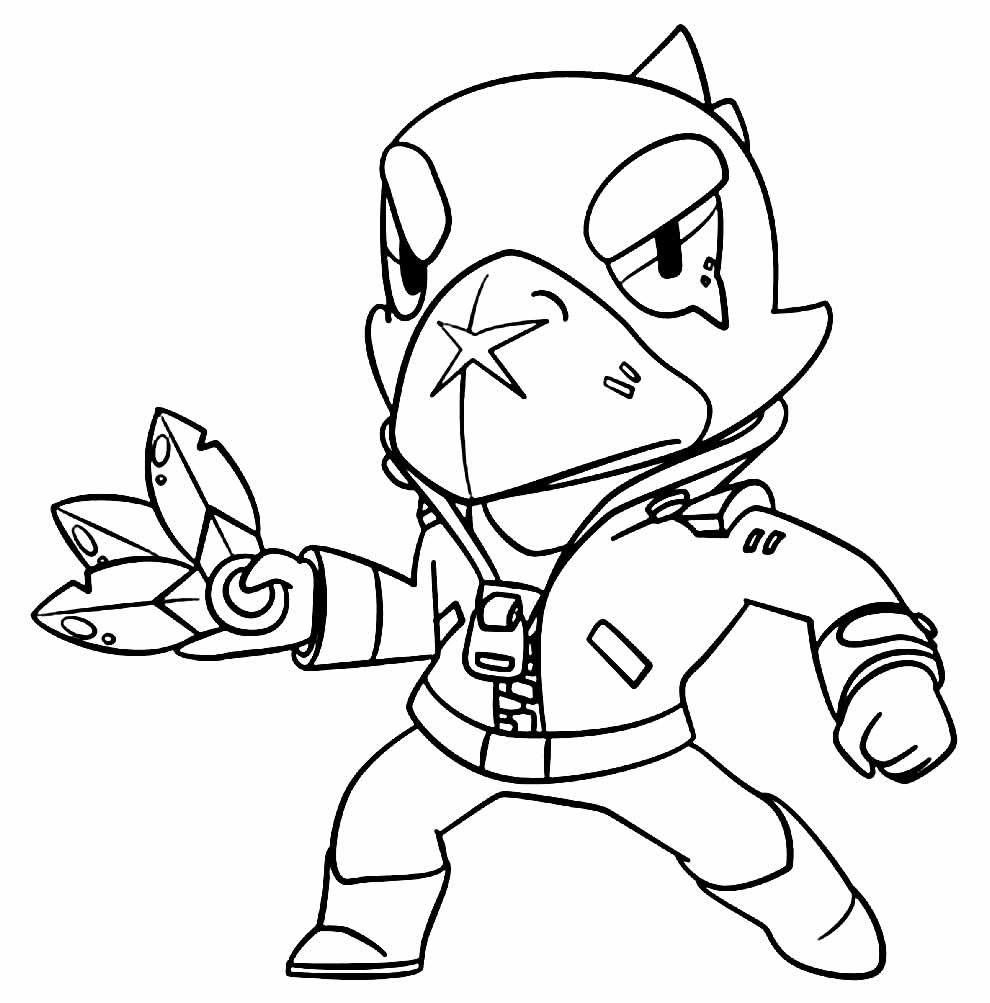 desenhos de brawl stars 22