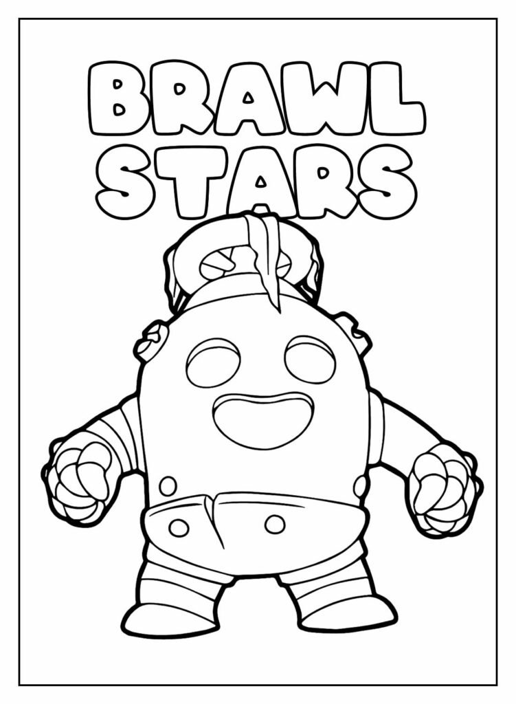 desenhos de brawl stars para colorir 10