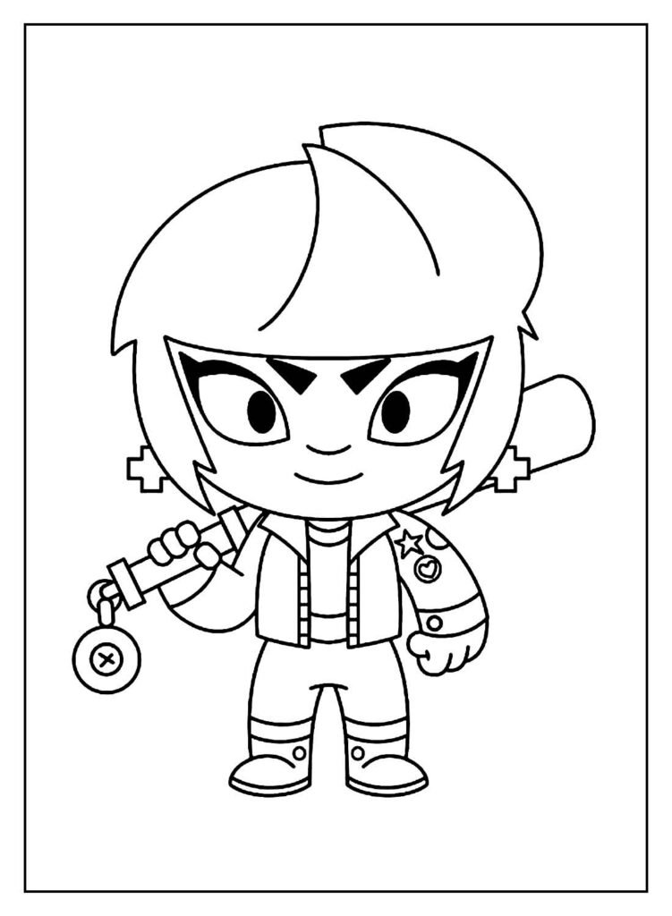 desenhos de brawl stars para colorir 17