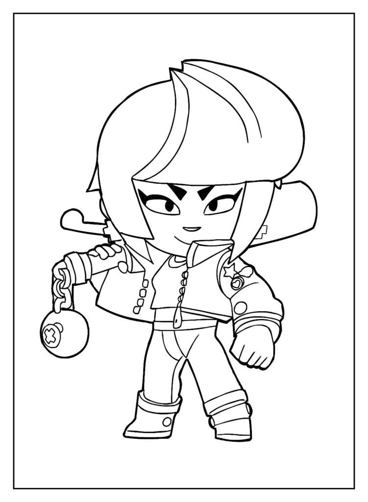 desenhos de brawl stars para colorir 18