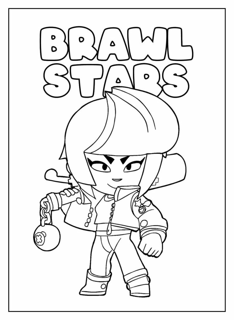 desenhos de brawl stars para colorir 20