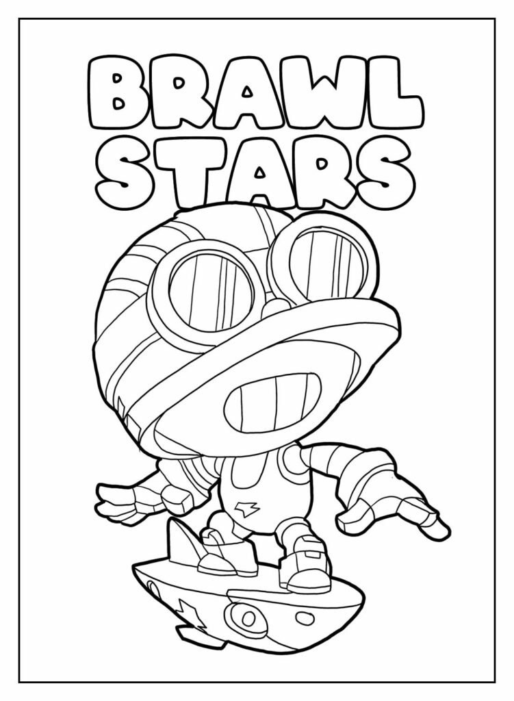 desenhos de brawl stars para colorir 27