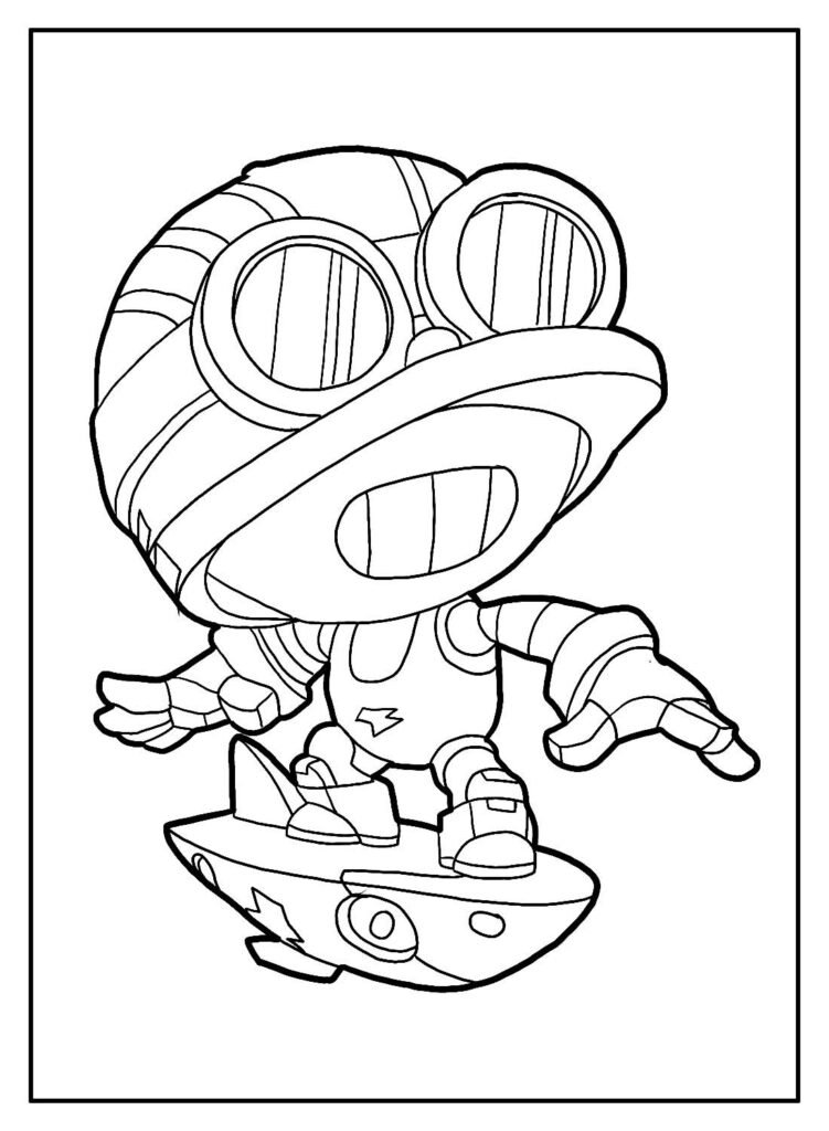 desenhos de brawl stars para colorir 28