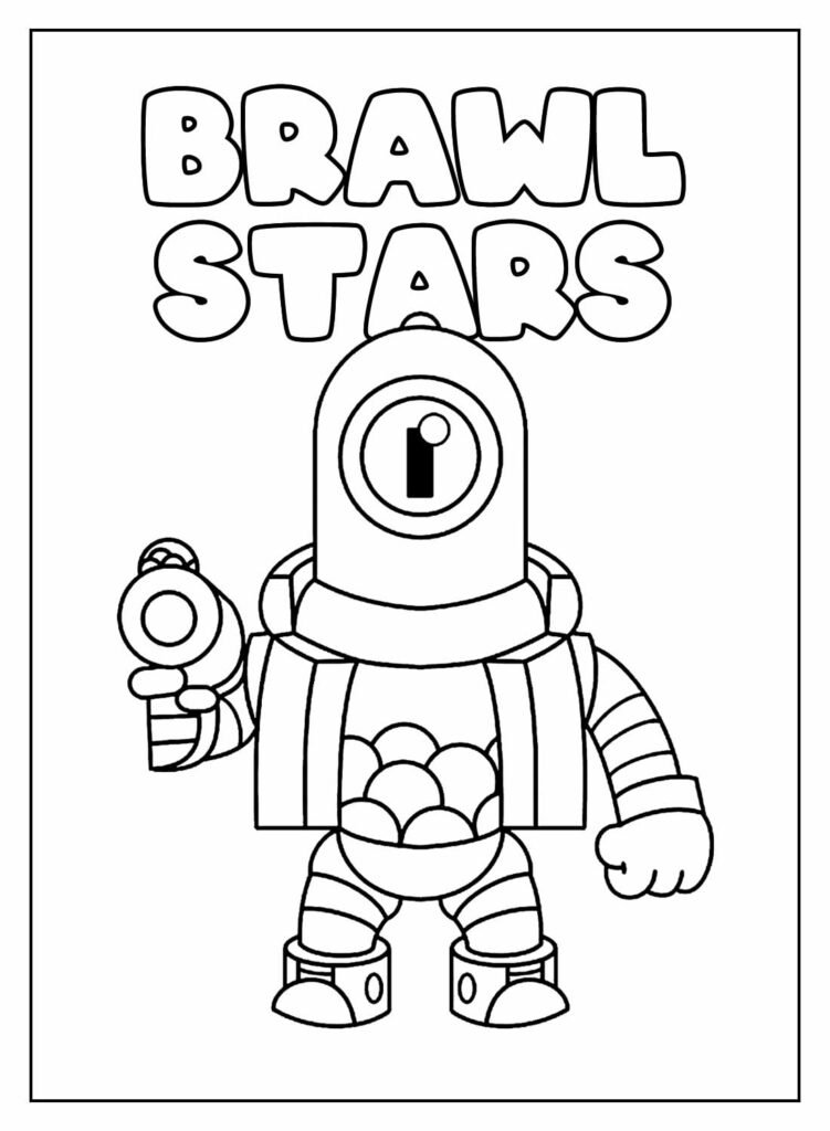 desenhos de brawl stars para colorir 3