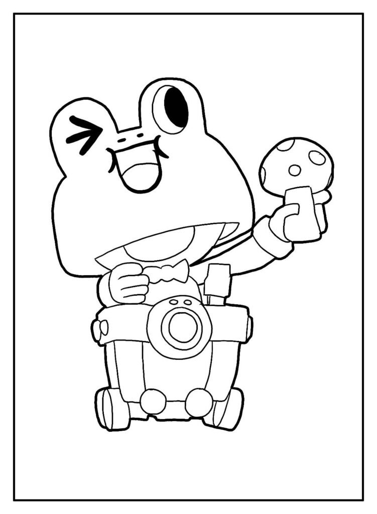 desenhos de brawl stars para colorir 30