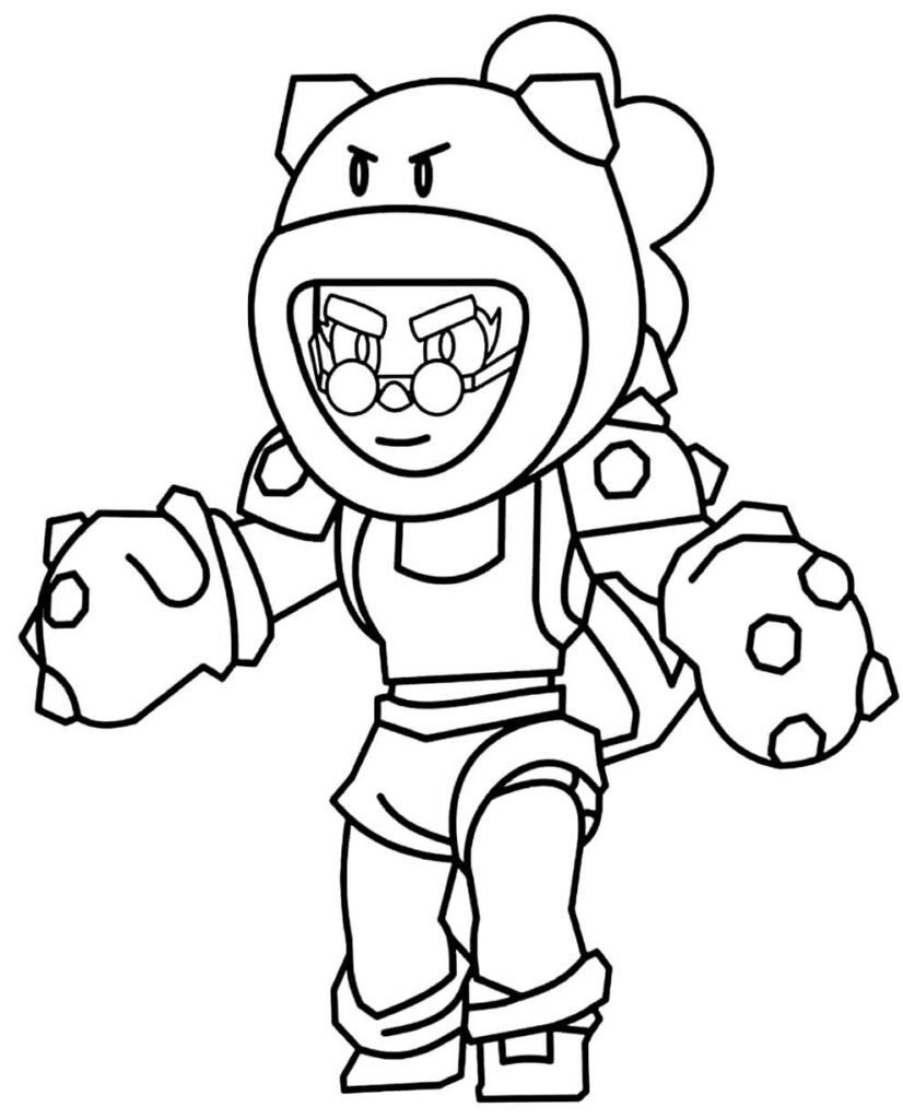 desenhos de brawl stars para colorir 31
